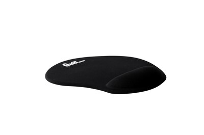 Quill Brand® Mouse Pad with Gel Wrist Rest, Black (QU-1002-BK)