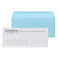 Custom Inserted Envelope Pack, #10 Peel and Seal Window Envelope and #9 Barcode Blue Reply Env, 1 St