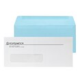 Custom Inserted Envelope Pack, #10 Window Envelope and #9 Blue Reply Envelope, 1 Standard Ink Each,