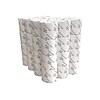 Floral Soft 2-Ply Standard Toilet Paper, White, 400 Sheets/Roll, 48 Rolls/Case (B448)