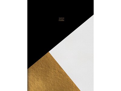 2021 TF Publishing 7.5 x 10.25 Planner, Fade to Black, Multicolor (21-4224)