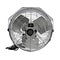 TPI Workstation 15.25 3-Speed Wall Fan, Gray Grill and Black Yoke (07986002)