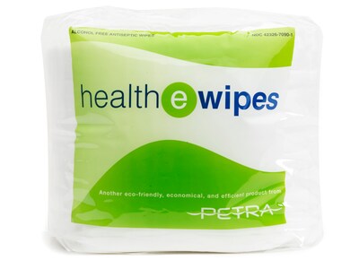 Petra HealthEWipes Sanitizing Wipes, 1000 Wipes, 4/Carton (MC7090)