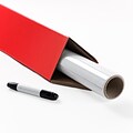 Writey® Peel and Stick Dry Erase Whiteboard, 4x6 ft, Glossy White (20004-06)