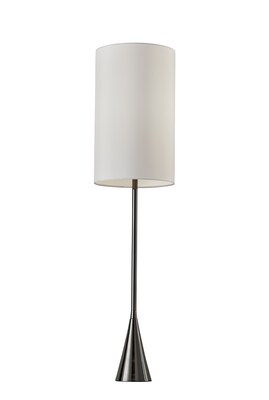 Adesso® Bella 36.5H Incandescent Table Lamp, Black Nickel (4028-01)