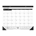 2021 AT-A-GLANCE 17 x 21.75 Desk Pad Calendar, Black/White (SK240021)