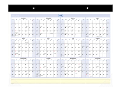 2021 AT-A-GLANCE 17 x 21.75 Desk Pad Calendar, QuickNotes, Multicolor (SK7000021)