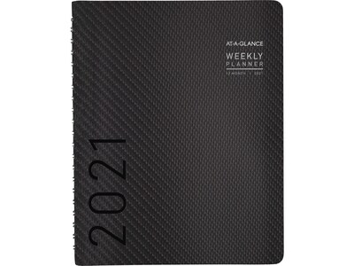 2021 AT-A-GLANCE 8.25 x 11 Planner, Contempo, Graphite (70-950X-45-21)