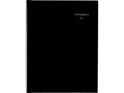 2021 AT-A-GLANCE 8 x 11 Appointment Book, DayMinder Premiere, Black (G520H-00-21)