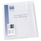Avery Plastic Wallet, Letter Size, Clear, 12/Box (72278)