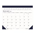 2021 House of Doolittle 13 x 18.5 Desk Pad Calendar, Classic, White (1506-21)
