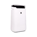 Sharp Plasmacluster True HEPA Console Air Purifier, 3-Speed, White/Black (FX-J80UW)