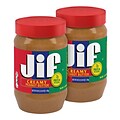 Jif Creamy Peanut Butter, 40 oz., 2/Pack (5150072001)