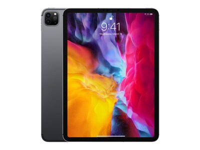 Apple iPad Pro 11 Tablet, 2nd Generation, WiFi + Cellular, 256GB, Space Gray (MXEW2LL/A)