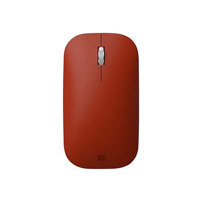 Microsoft Surface Mobile KGY-00051 Wireless Bluetrack Mouse, Poppy Red