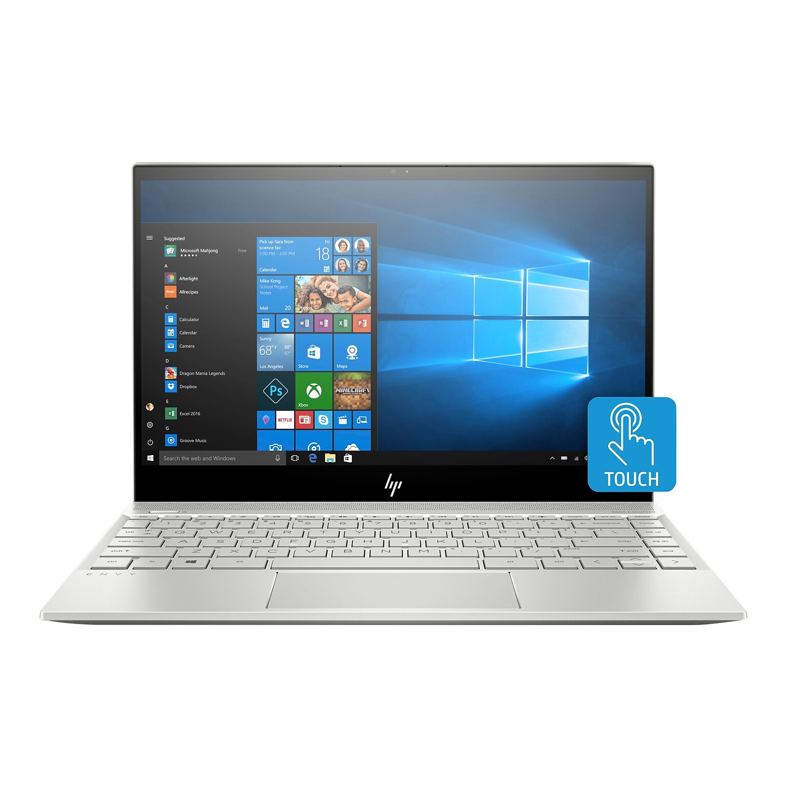 HP ENVY 13-ba0010nr 13.3 Notebook, Intel i7, 8GB Memory, 256GB SSD, Windows 10 (9LL47UA#ABA)