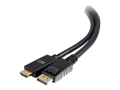 C2G 54433 6 DisplayPort/HDMI Audio/Video Cable, Black