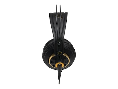 AKG K240 Studio Stereo Headphones, Black/Gold (2058X00130)