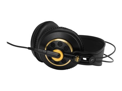 AKG K240 Studio Stereo Headphones, Black/Gold (2058X00130)