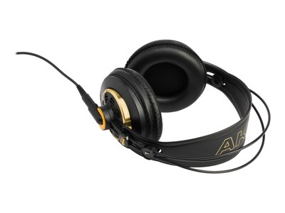 AKG K240 Studio Stereo Headphones, Black/Gold (2058X00130)