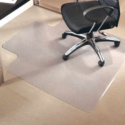 E.S. Robbins 36 x 48 Chair Mat for Hard Surface Floors in Clear