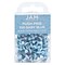 JAM Paper® Colored Pushpins, Baby Blue Push Pins, 100/Pack (222419047)