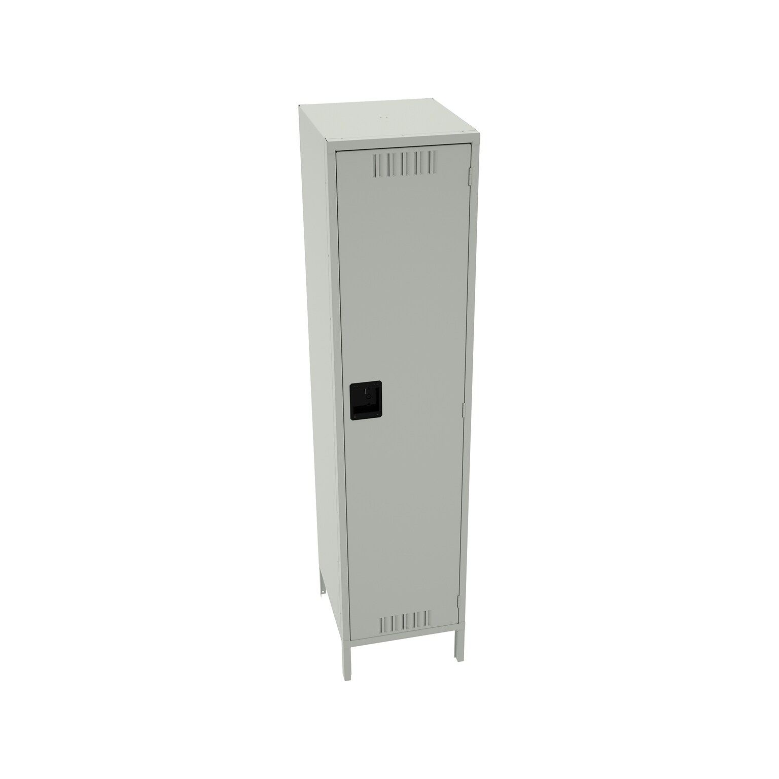 Tennsco 78 1-Tier Light Gray Storage Locker (STS-181872-1-LGY)