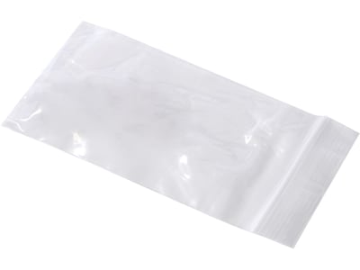 3 x 5 Reclosable Poly Bags, 6 Mil, Clear, 1000/Carton (PB3861)