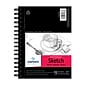 Canson Universal 5.5" x 8.5" Sketch Pads, 100 Sheets/Pad, 3 Pads/Pack (54986-3PK)