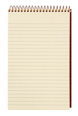 Ampad Gold Fibre Writing Pad, 5 x 8, Medium Ruled, Ivory, 80 Sheets/Pad (20-007)