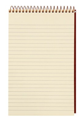 Ampad Gold Fibre Writing Pad, 5" x 8", Medium Ruled, Ivory, 80 Sheets/Pad (20-007)