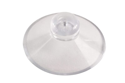 FFR Merchandising® 1 3/4 Heavy-Duty Suction Cup With Thumbtack, Clear, 55/Pack