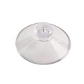 FFR Merchandising® 1 3/4 Heavy-Duty Suction Cup With Thumbtack, Clear, 55/Pack