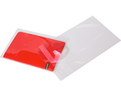 10 x 13 Resealable Poly Bags, 1.5 Mil, Clear, 1000/Carton (PRR13240)