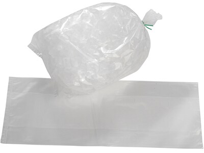 18 x 36 Layflat Poly Bags, 3 Mil, Clear, 250/Carton (5000-DUP)