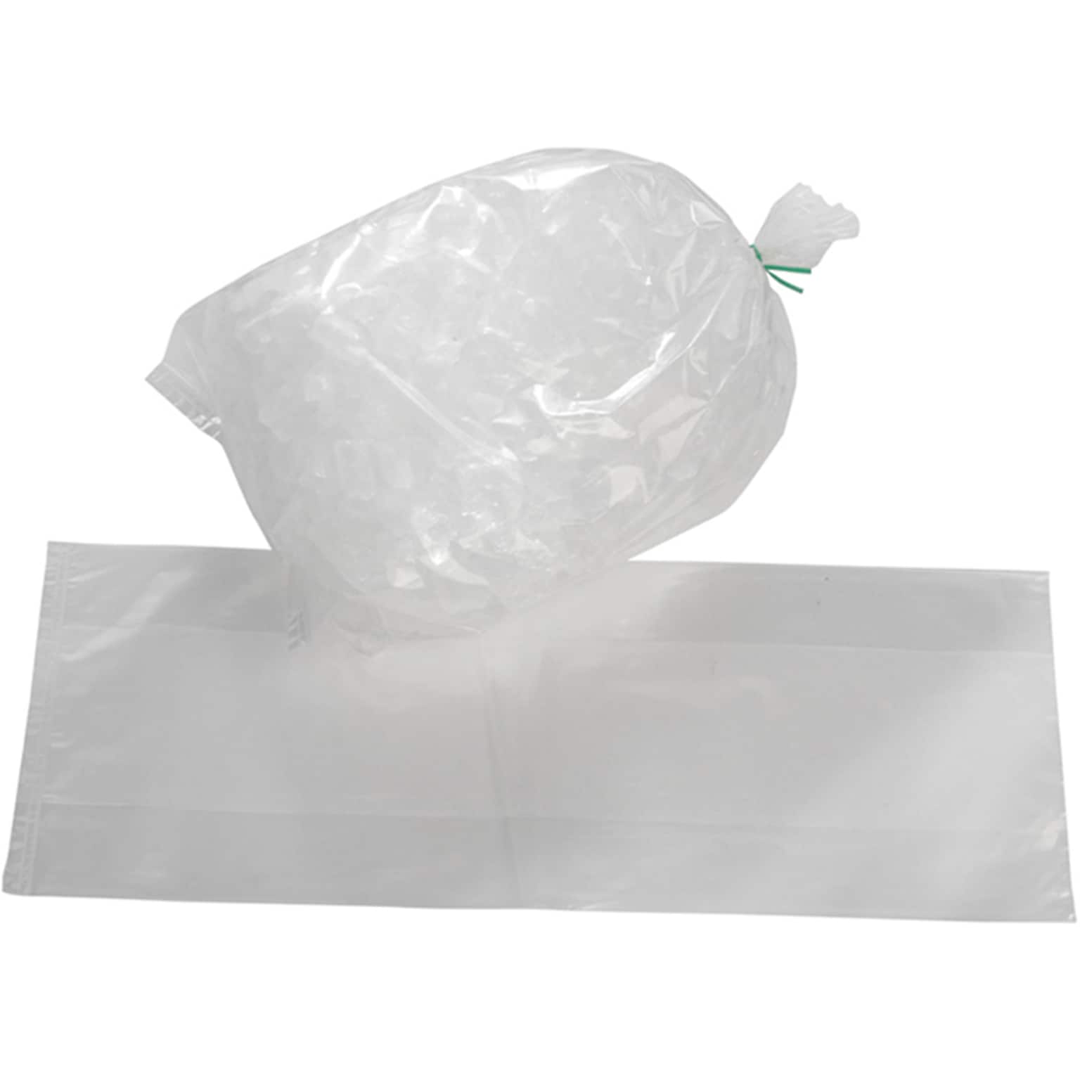 8 x 20 Layflat Poly Bags, 1.5 Mil, Clear, 1000/Carton (PB141)