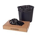 Laddawn 40-45 Gallon Trash Bags, Low Density 1.3 Mil, Black, 125 Bags/Carton (4259)