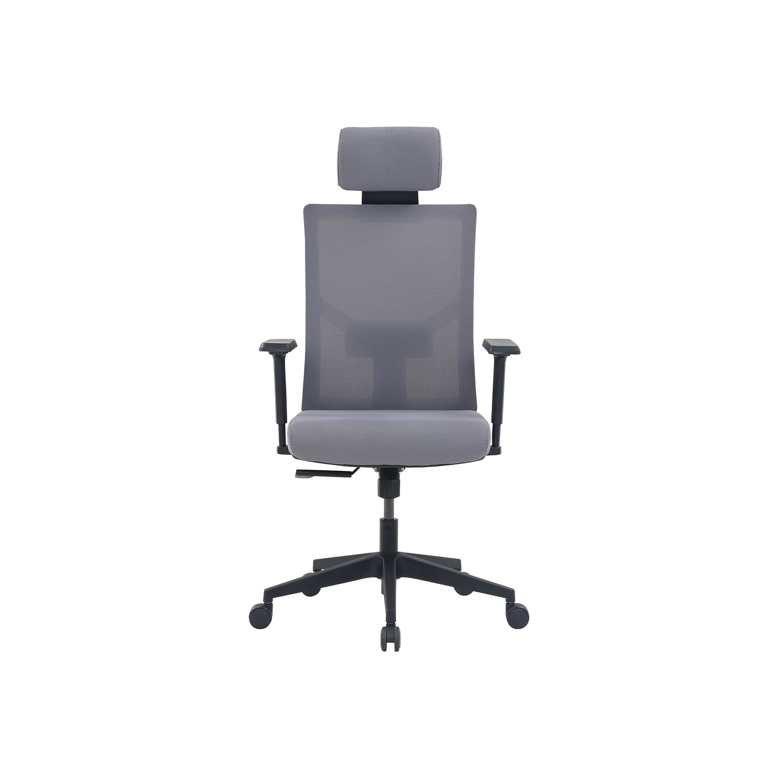 La-Z-Boy Mesh Back Molded Foam Computer and Desk Chair, Gray (51448)