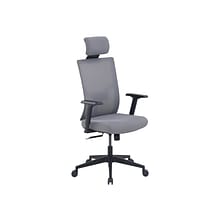 La-Z-Boy Mesh Back Molded Foam Computer and Desk Chair, Gray (51448)