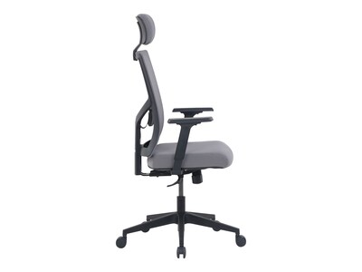 La-Z-Boy Mesh Back Molded Foam Computer and Desk Chair, Gray (51448)