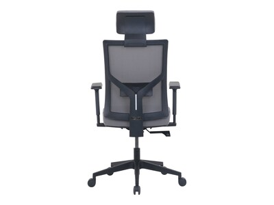 La-Z-Boy Mesh Back Molded Foam Computer and Desk Chair, Gray (51448)