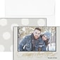 Custom 7" x 5" New Year Holiday Photo Card, White Smooth 115#, 25/Pack