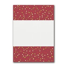 Custom 5 x 7 Merry & Bright Holiday Photo Card, White Smooth 115#, 25/Pack