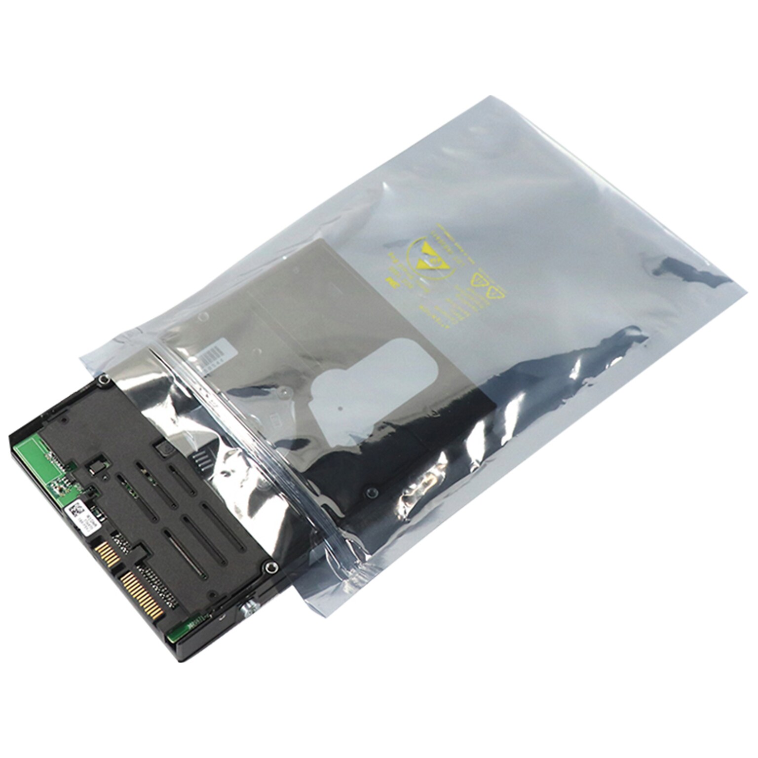 15 x 18 Reclosable Static Shielding Bags, 3.1 Mil, Transparent, 100/Carton (STC345)