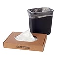Laddawn HD 40-45 Gallon Trash Bags, High Density 14 Mic, Clear, 500 Bags/Carton (5825)