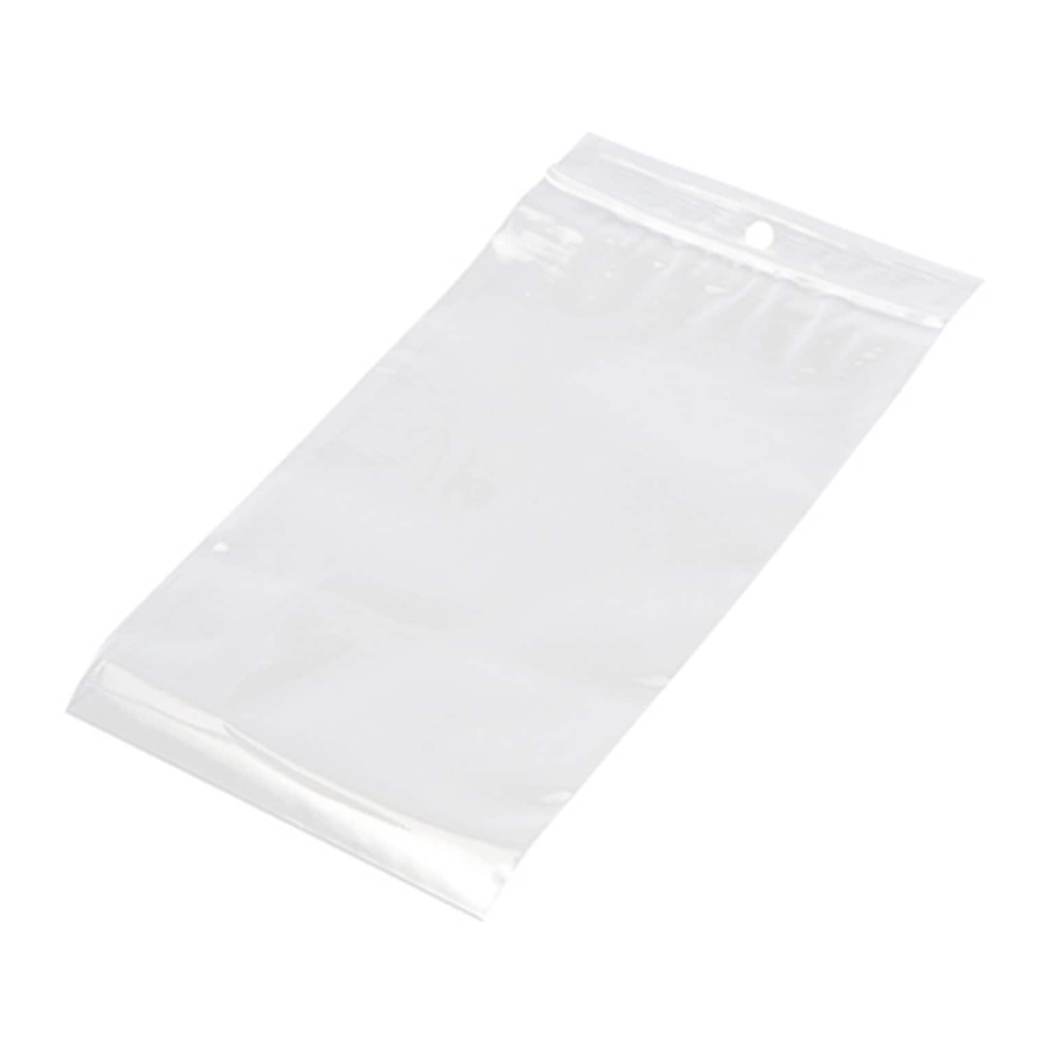 4 x 6 Reclosable Poly Bags, 2 Mil, Clear, 1000/Carton (PB6710)