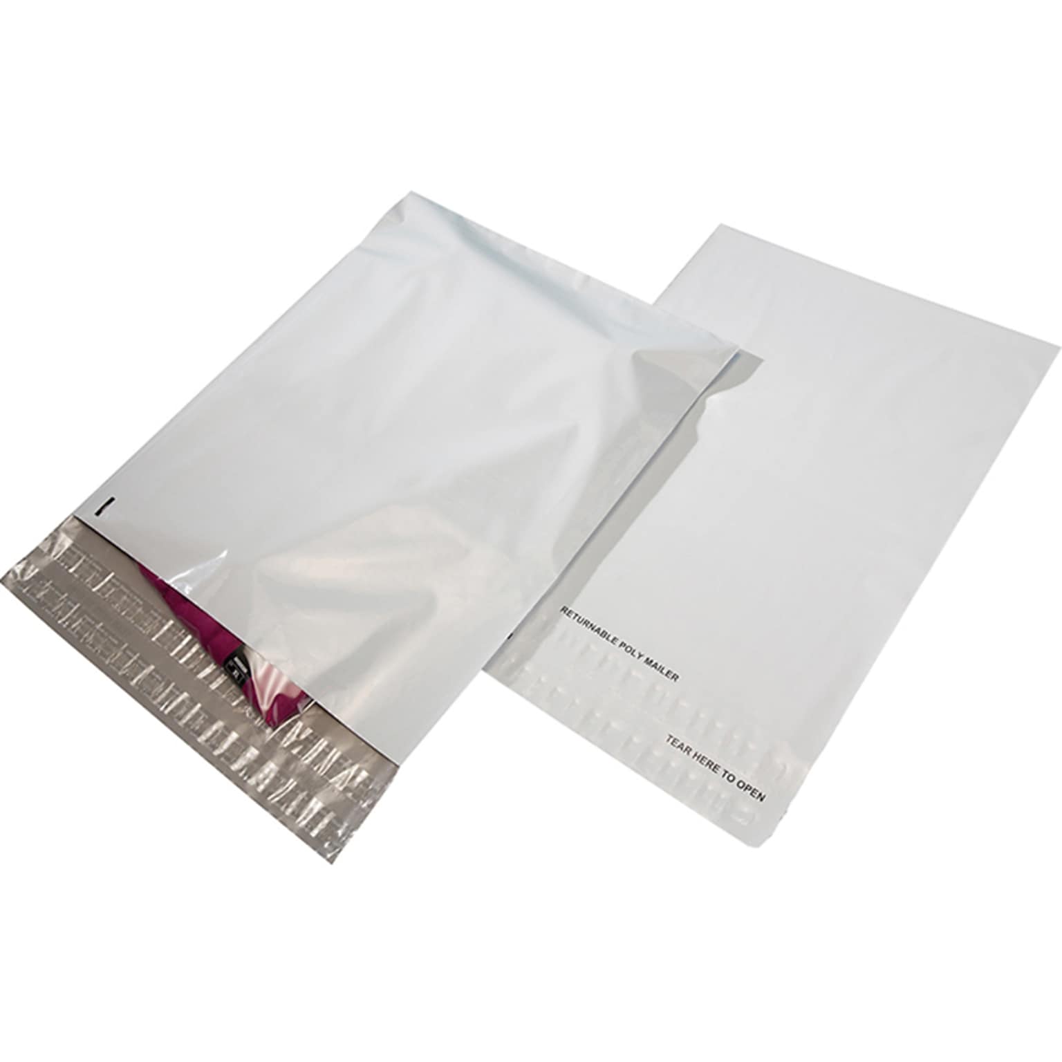 14 x 17 Returnable Self-Sealing Poly Mailer, 500/Carton (RPM1417)