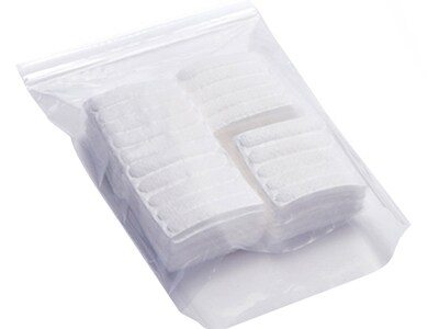 6 x 9 Reclosable Poly Bags, 2 Mil, Clear, 1000/Carton (3907A)
