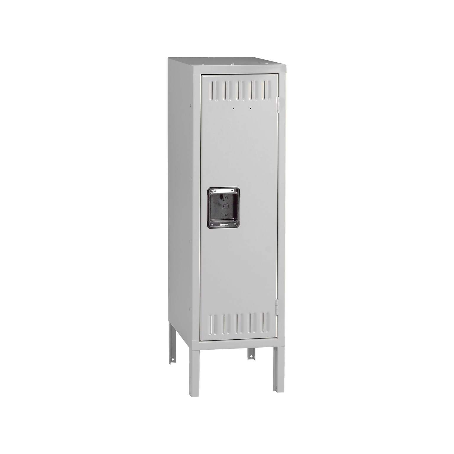 Tennsco 42 1-Tier Light Gray Storage Locker (STS-121236-1-LGY)