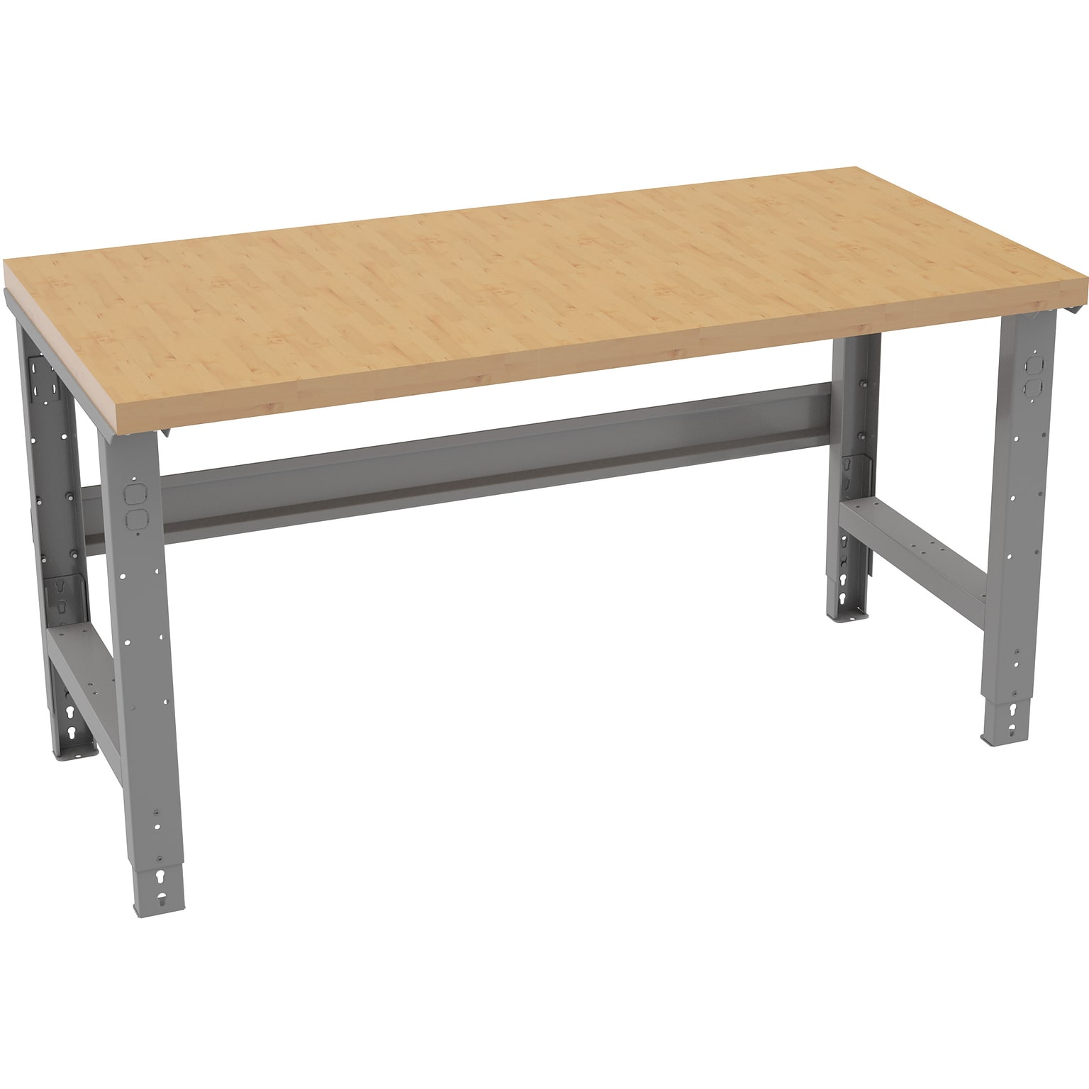 Tennsco 60 Workbench, Medium Gray (WBA-1-3060W-MGY)